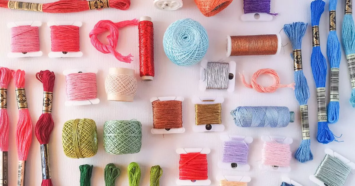 Filo interdentale e fili da ricamo 5