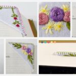 Segnalibro d’angolo ricamato a mano: Guida passo passo alla creazione di un regalo sincero per un amante dei libri