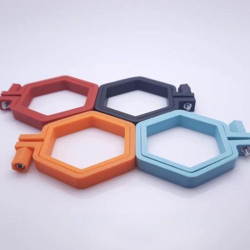 Mini cerchio Hexa - 2 pollici - Stampato in 3D su Etsy