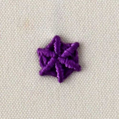 Ruota di ragno montata