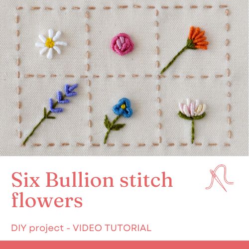 Video tutorial sui sei fiori a punto Bullion