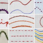 Punti di ricamo a mano per i contorni: dai più semplici a quelli decorativi