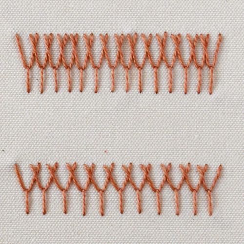 Punto Fly intrecciato