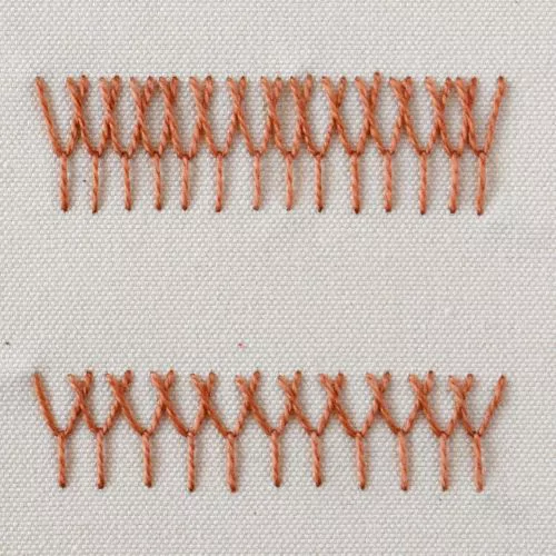 Punto Fly intrecciato