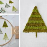 Come ricamare l’albero di Natale: 5 semplici metodi + modello PDF gratuito