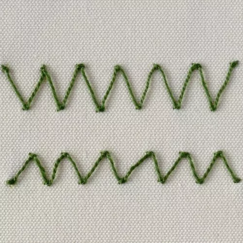 Zig Zag Punto Corallo