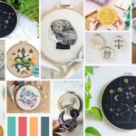 Disegni di ricamo zodiacale