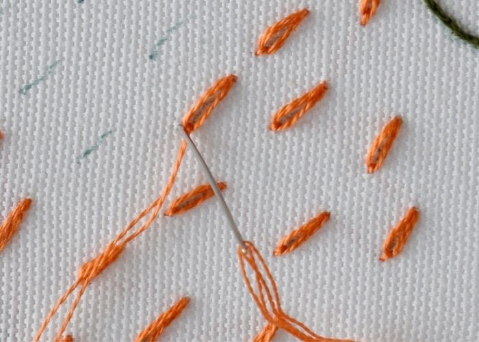 Detached Chain Stitch 2