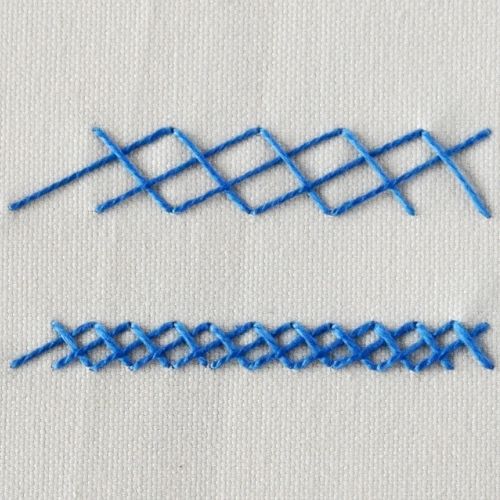 Punto croce a braccio lungo