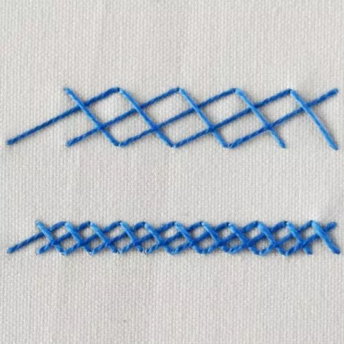 Punto croce a braccio lungo