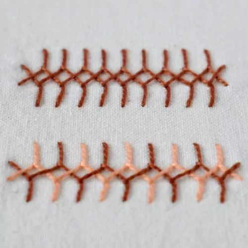 Punto doppio cretese