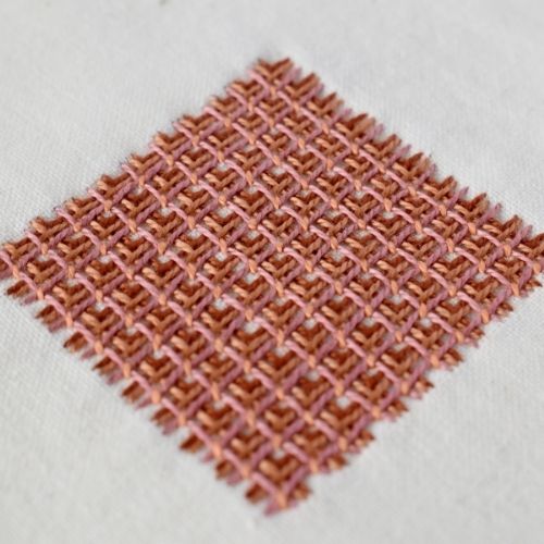 Punto di cucitura Battlement