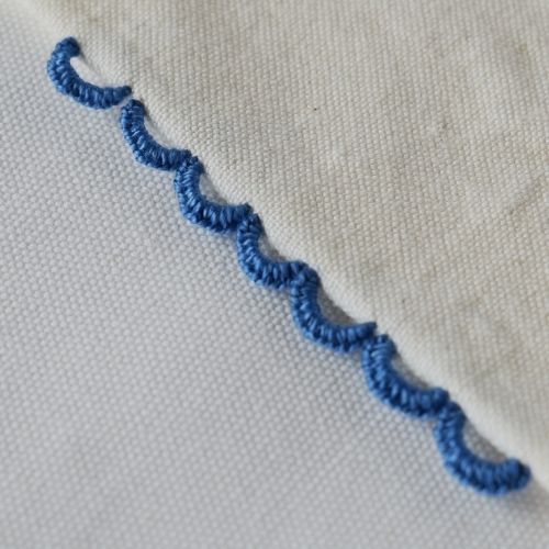 Picot con Barretta a Punto Festone