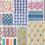 Punti di riempimento aperti per riempimenti leggeri e ariosi nel ricamo a mano moderno