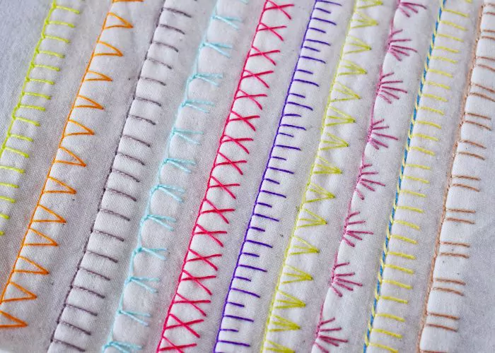 Brevi video di ricamo A-Z