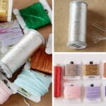 Ricamo con filo metallico: Consigli e trucchi per ricamare senza intoppi